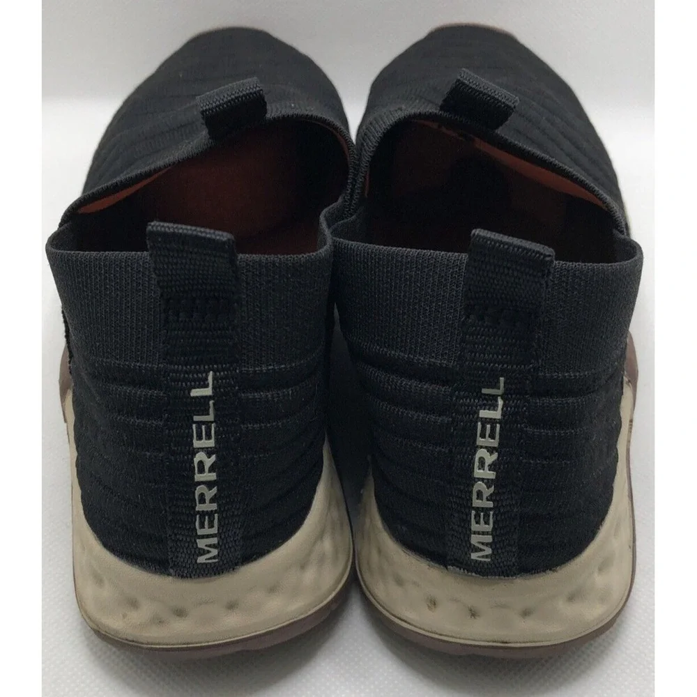 Merrell Boys M-Range Hiking Shoes Black MK261254 Slip On Sz 4US 35EU 3UK
